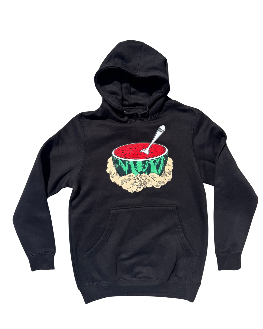 SAFR Apparel X Gaza Soup Kitchen  3rd Edition Black Hoodie