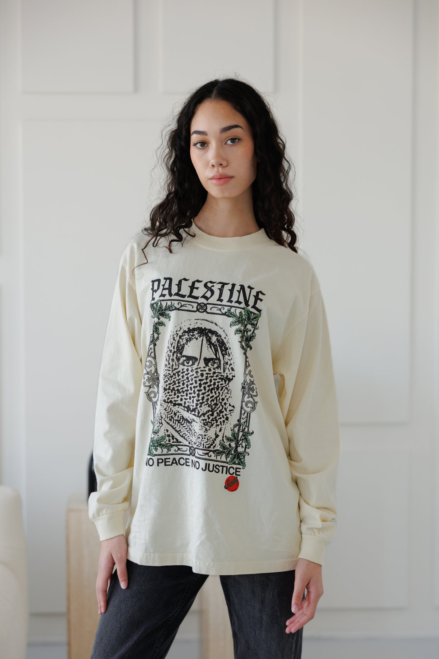 No Peace No Justice Long Sleeve T-Shirt