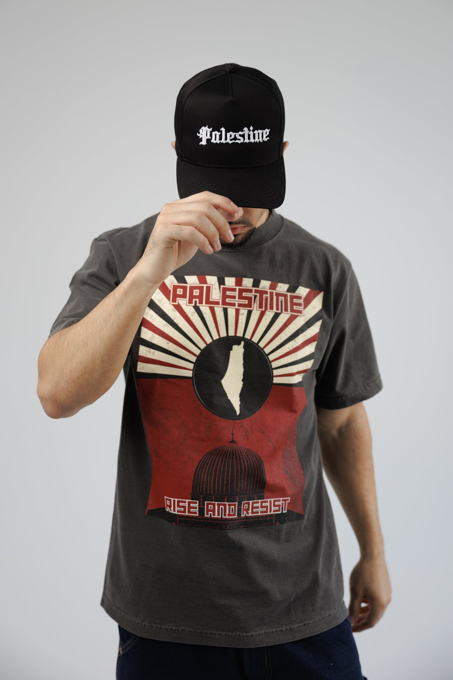 Rise and Resist  Heavy T-Shirt