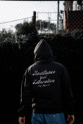Safr Apparel Resilience Until Liberation Embroidered Zip Up Hoodie