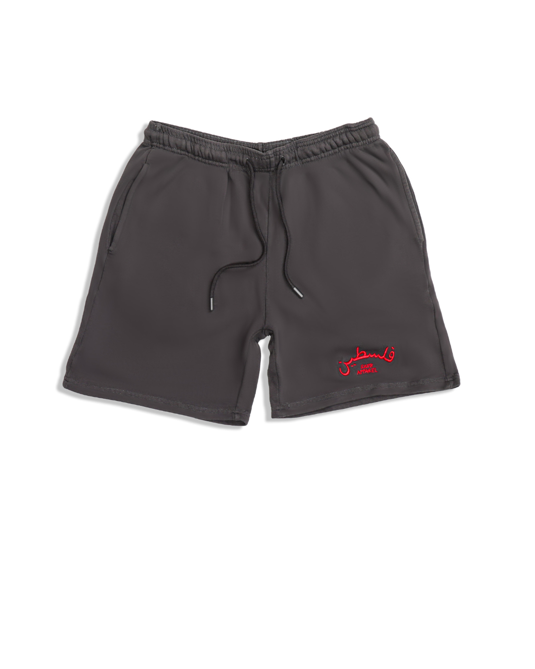SAFR Apparel Charcoal Stitched Sweat Shorts