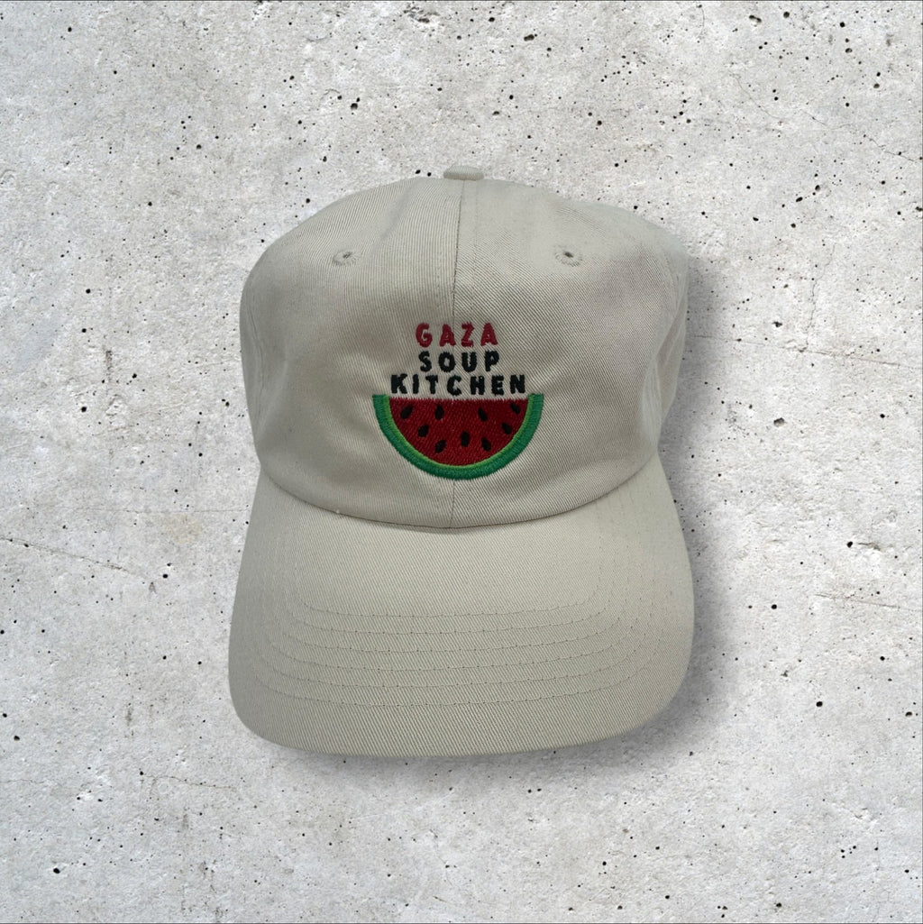 Gaza Soup Kitchen Ivory Dad Hat Cap