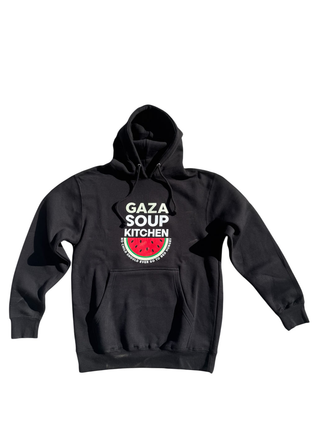 Gaza Soup Kitchen 2nd Edition Black Hoodie