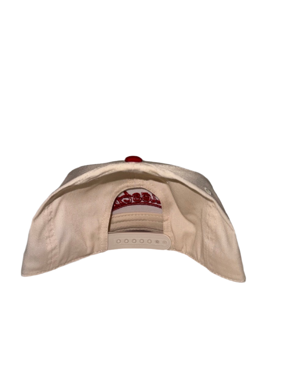 BASEBALL Script  PALESTINE RED TAN HAT