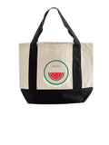 SAFR APPAREL X GAZA SOUP KITCHEN mini tote bag with front pocket