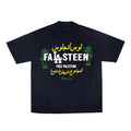Los Angeles Palestine Oversized T-Shirt – Free Palestine Streetwear | Safr Apparel Navy
