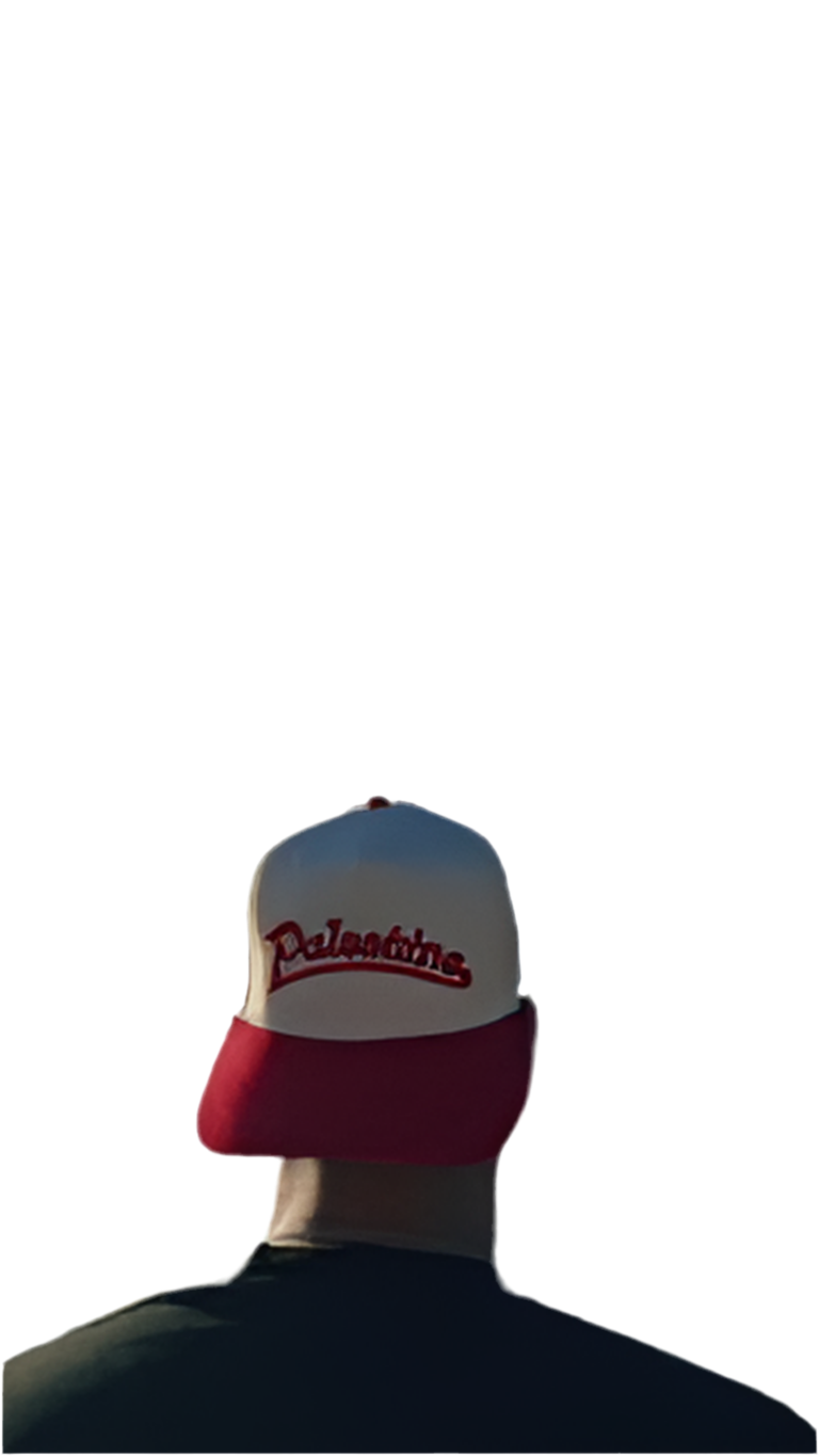 BASEBALL Script  PALESTINE RED TAN HAT