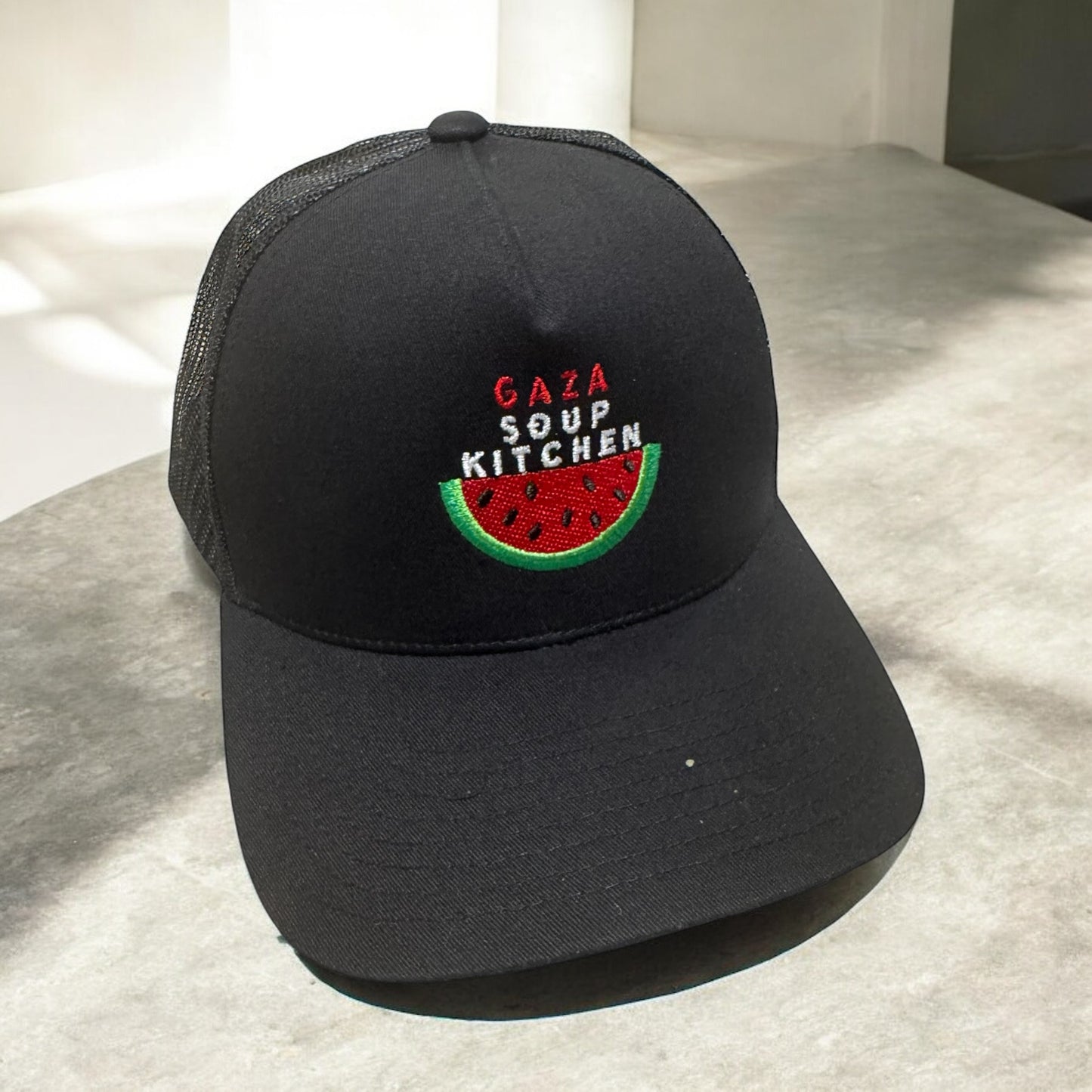 SAFR Apparel/ Gaza Soup Kitchen Merch Trucker Hat