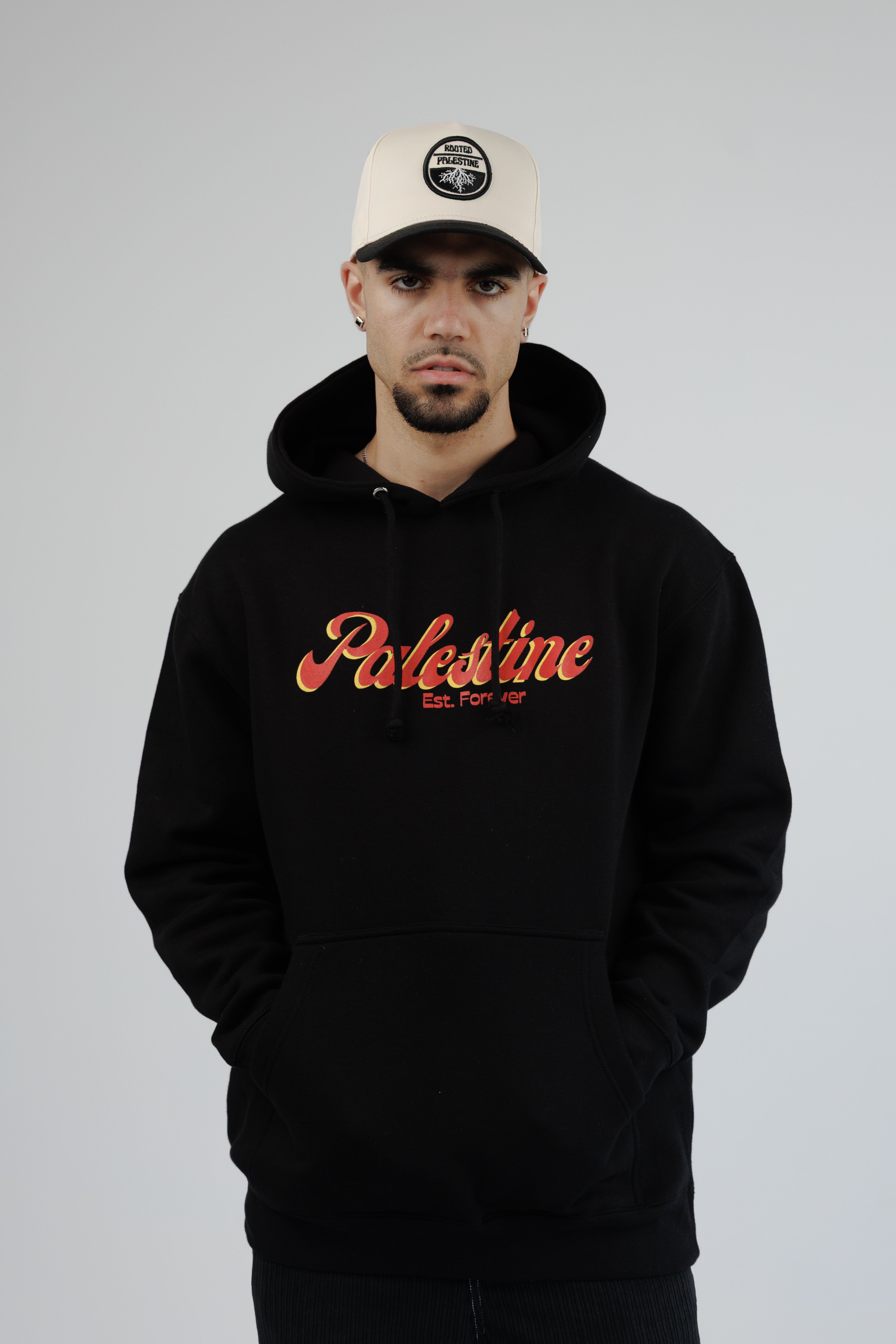SUQ OG SCRIPT HOODIE // BLACK