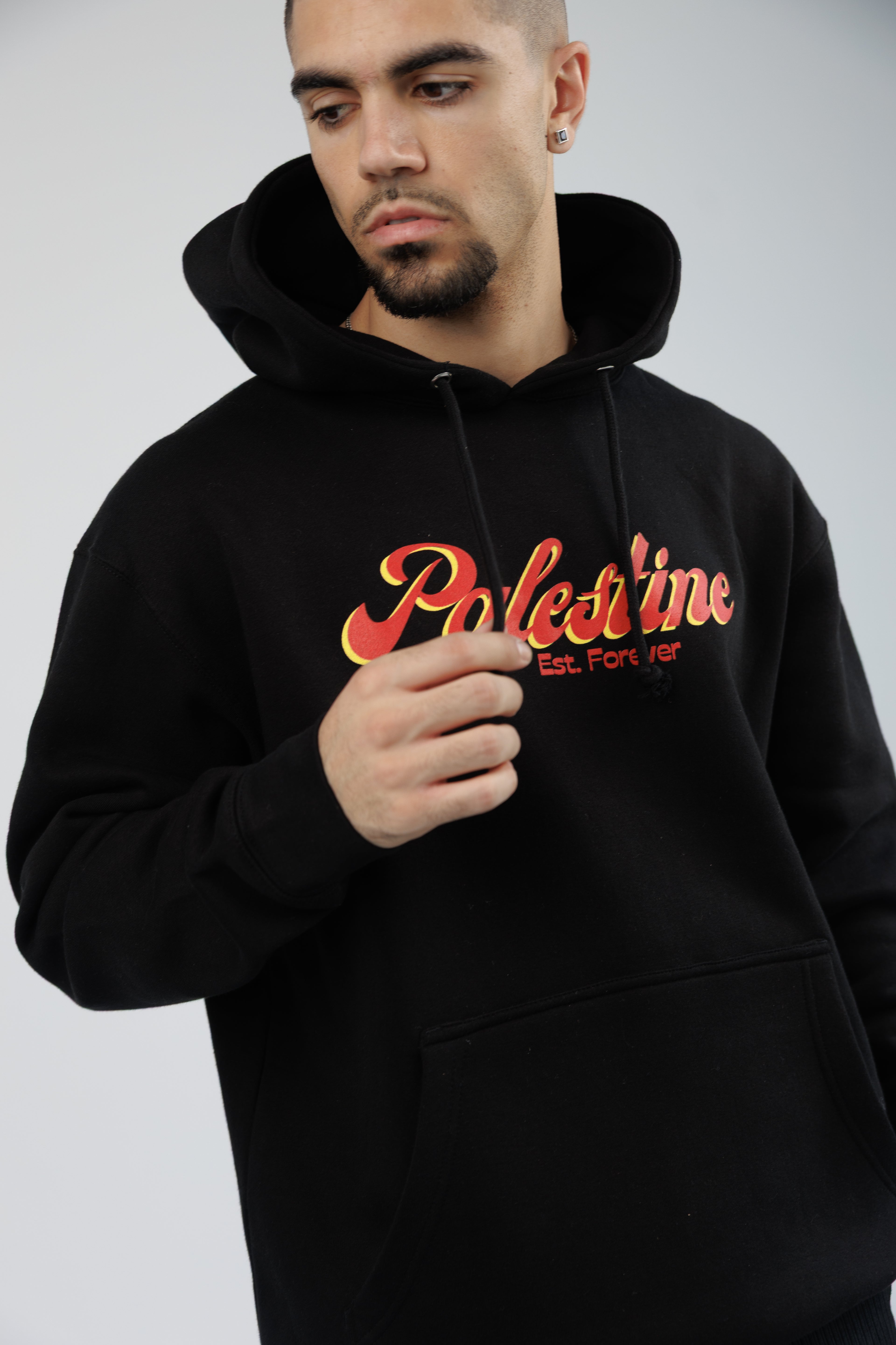 SUQ OG SCRIPT HOODIE // BLACK