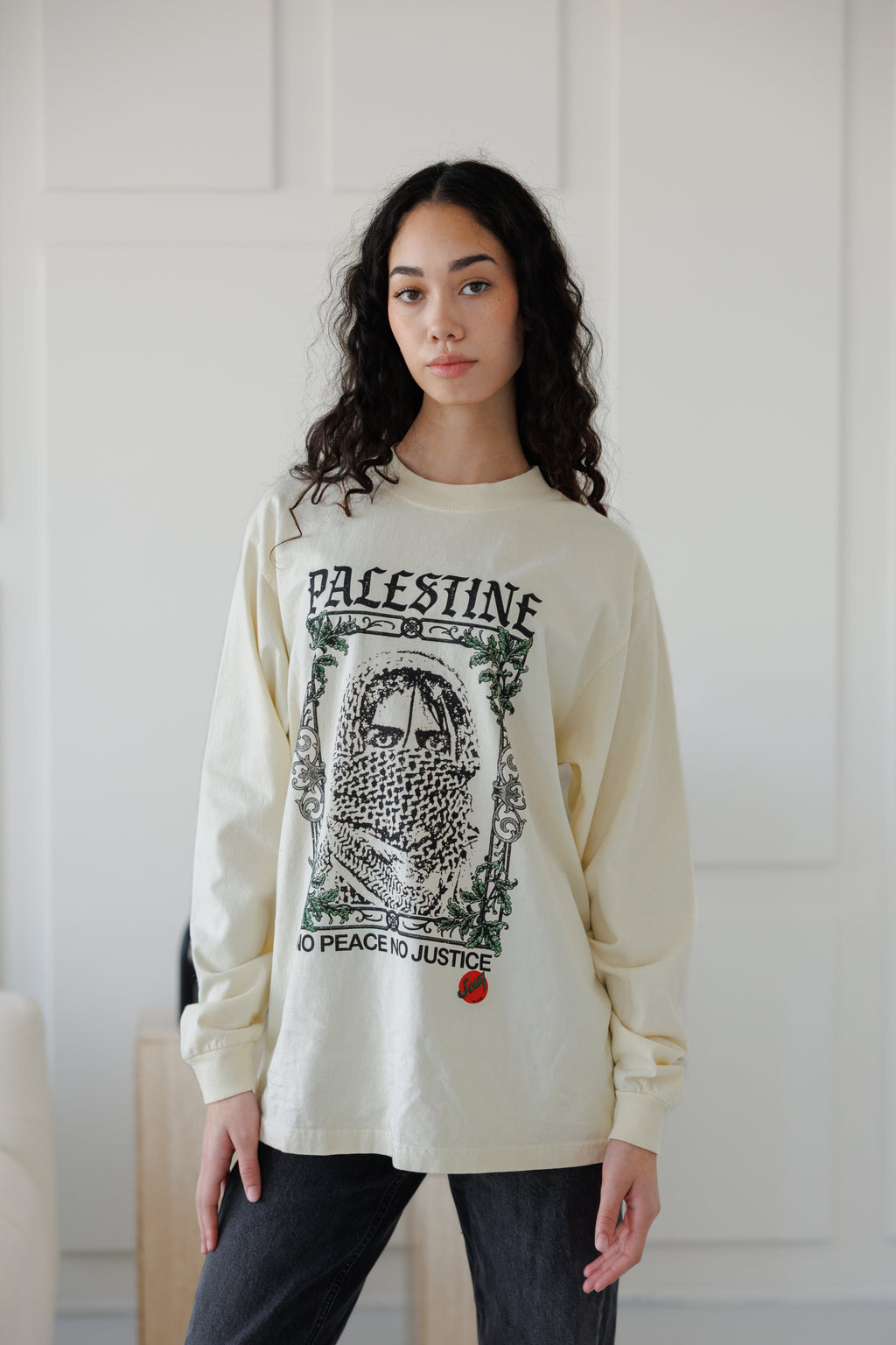 No Peace No Justice Long Sleeve T-Shirt