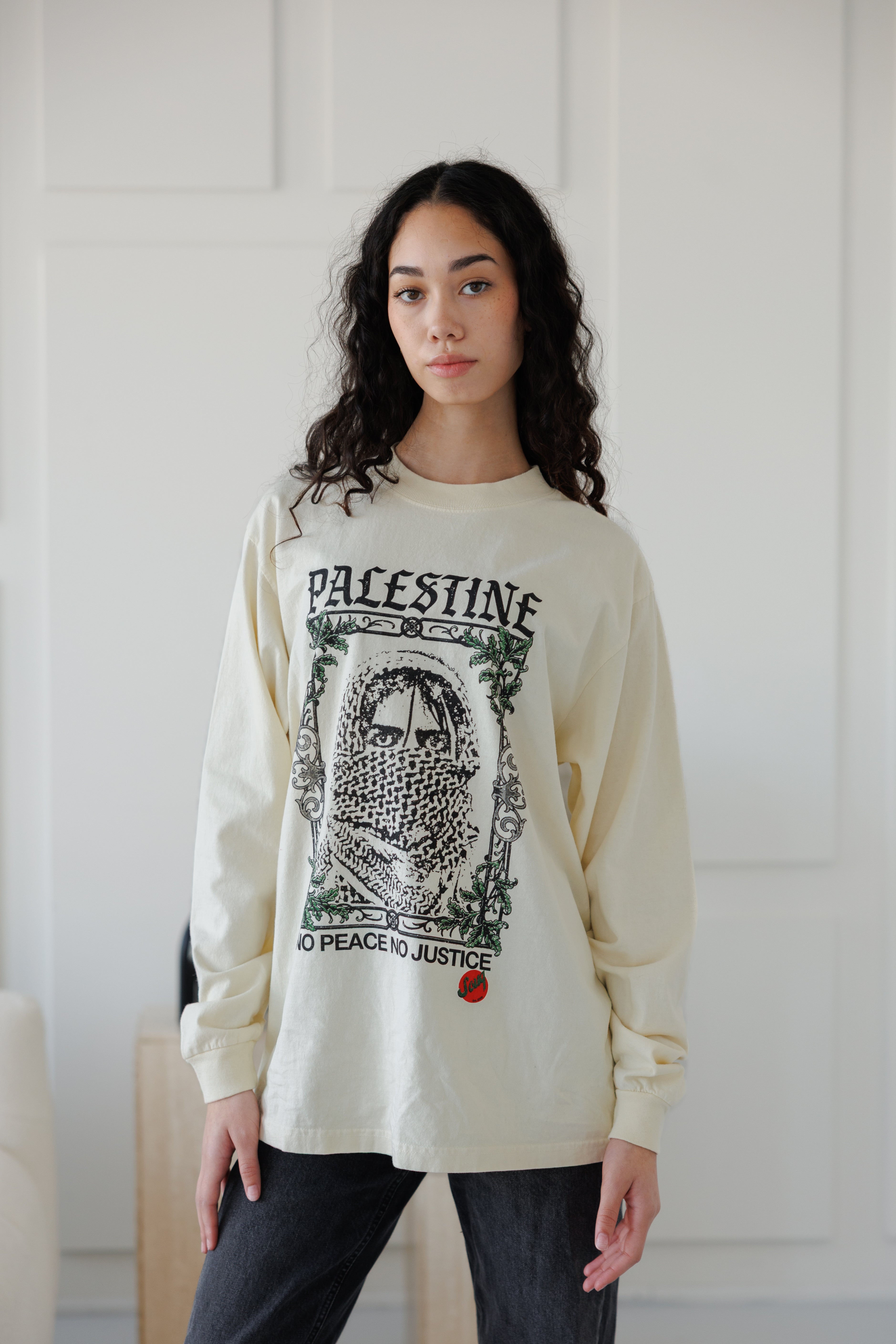 No Peace No Justice Long Sleeve T-Shirt