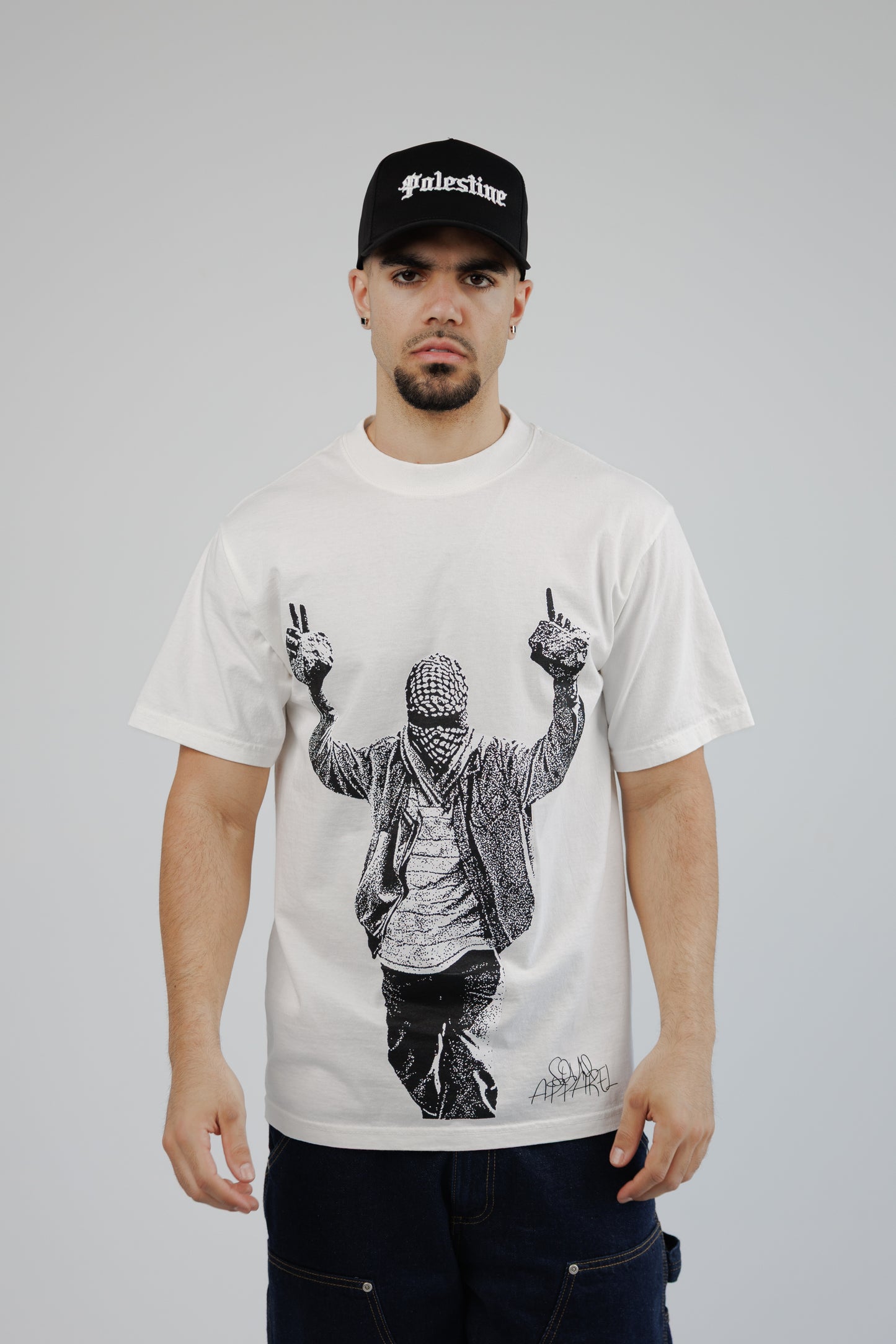 Civilian White Heavy T-Shirt