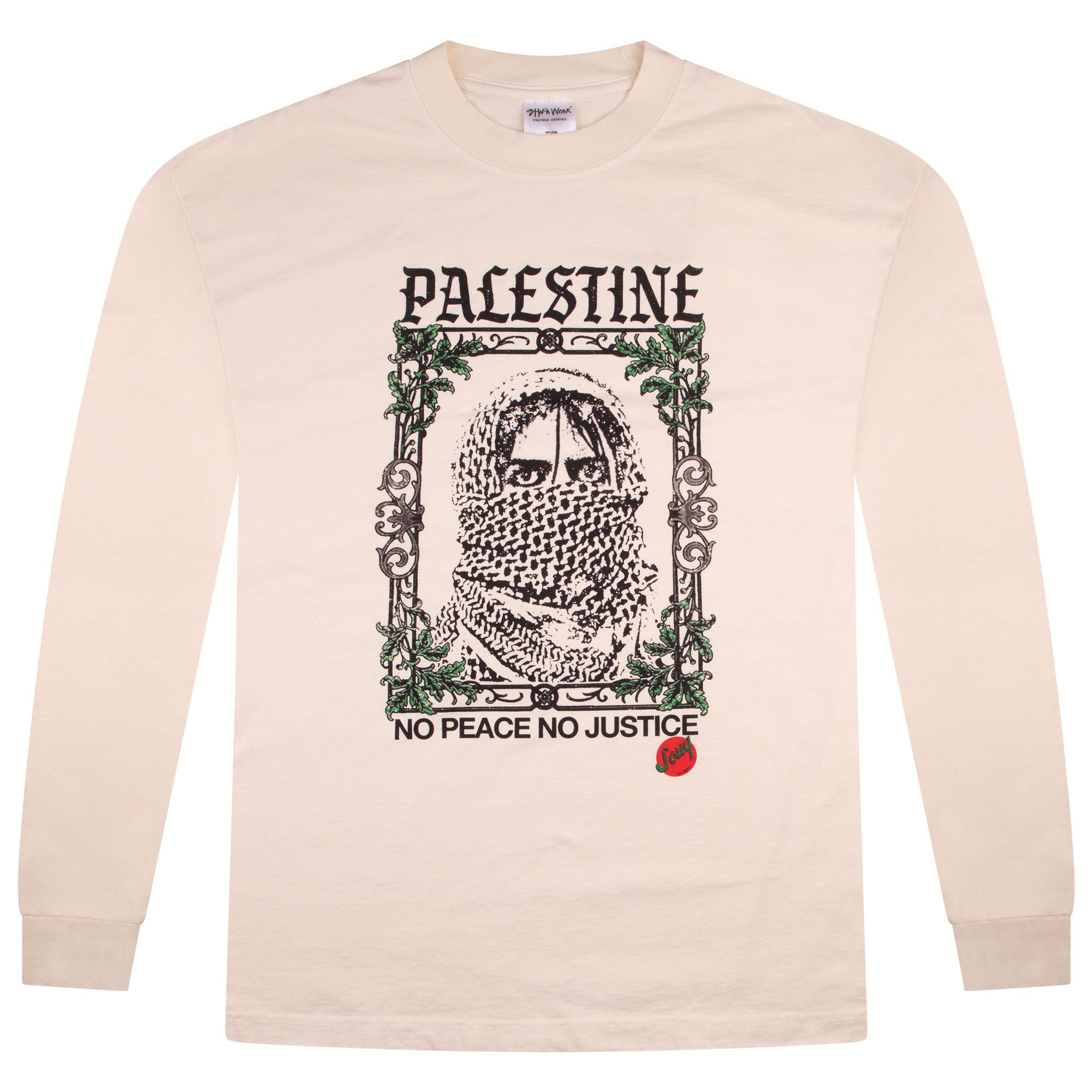 No Peace No Justice Long Sleeve T-Shirt