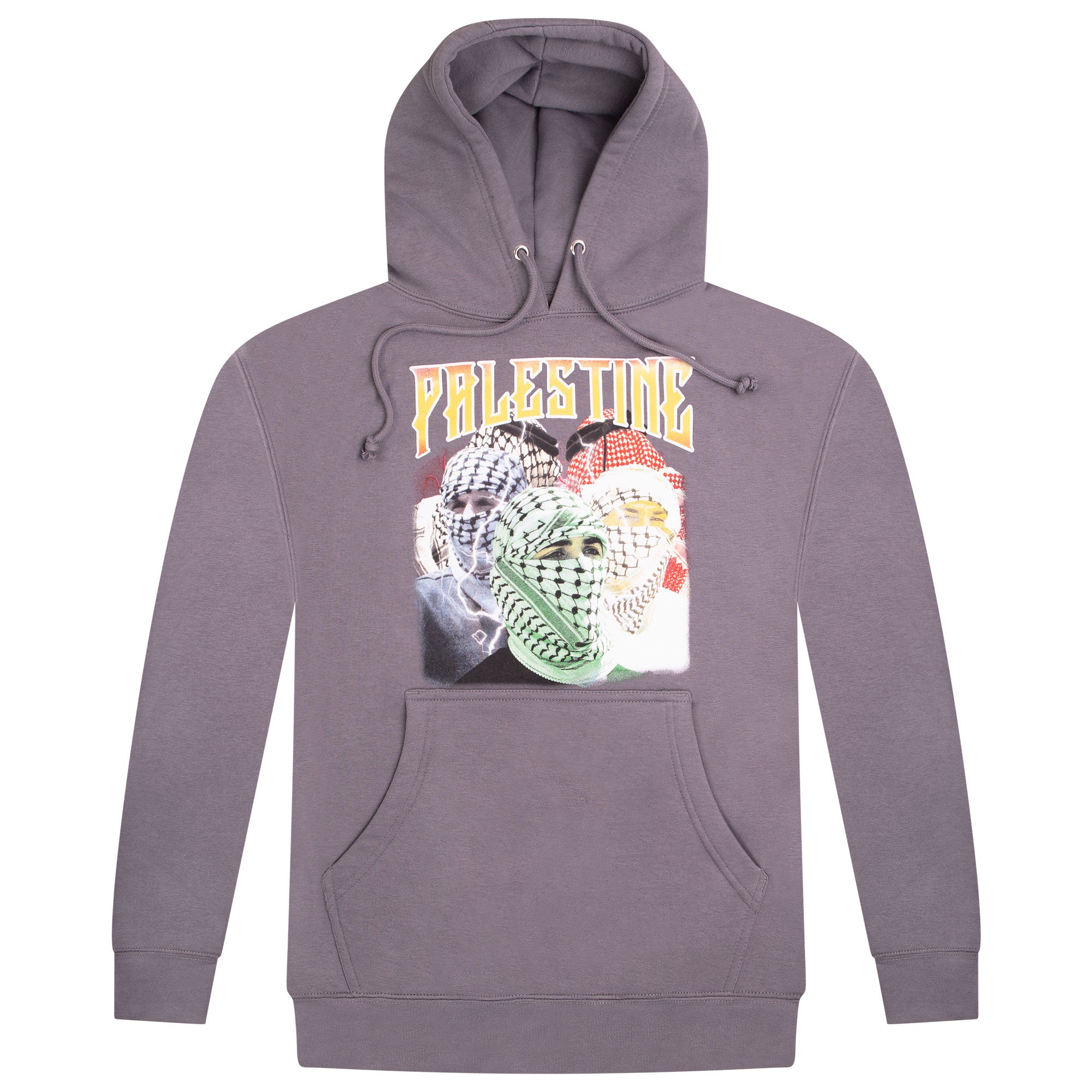 FREEDOM FIGHTER HOODIE // GREY